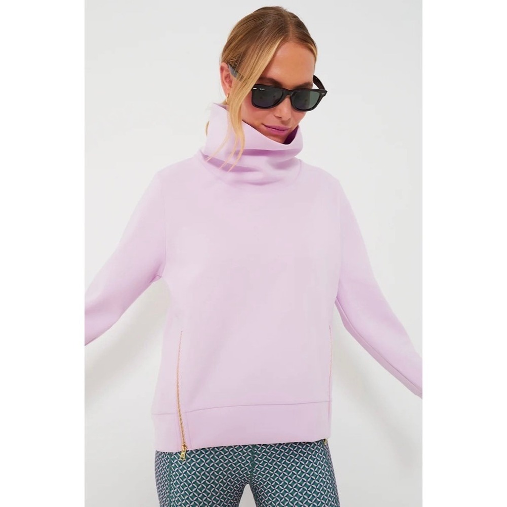 Tuckernuck‎ ADDISON BAY Petal Everyday Pullover Lavender Purple Athleisure Small